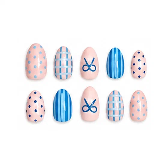 Sweet Plaid nail set